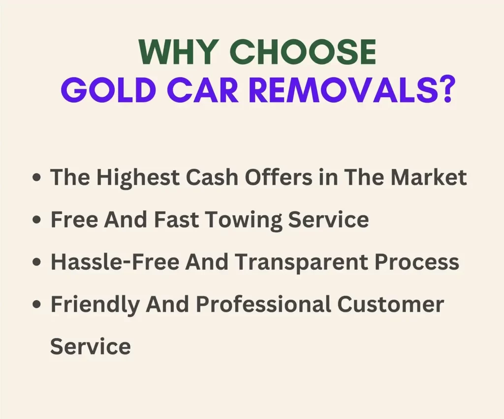 why choose us for your car removal needs