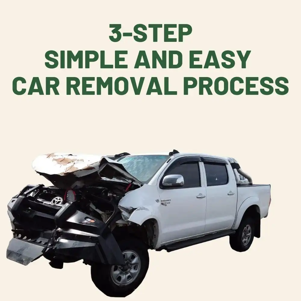 sell your car with 3 step simple and easy car removal process