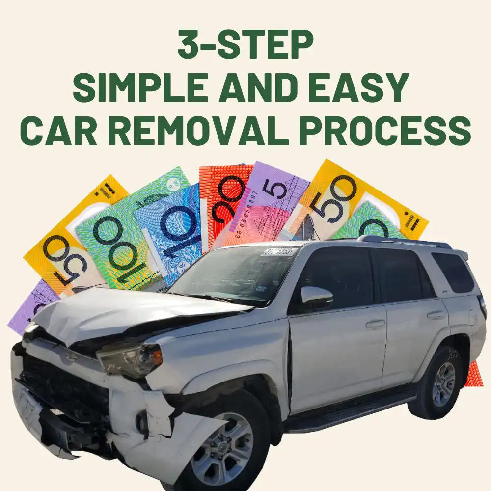 3 step simple and easy car removal process