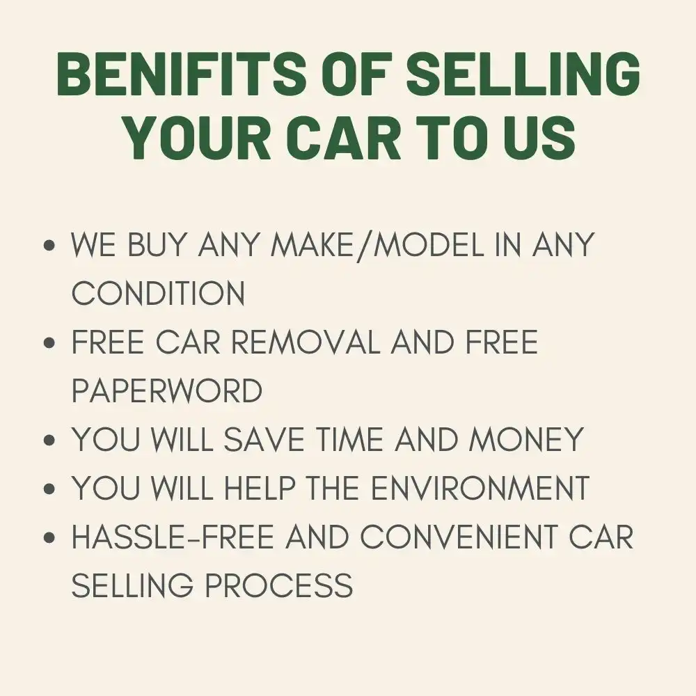 benefits of selling your car to the best car dismantler Gold Car Removals