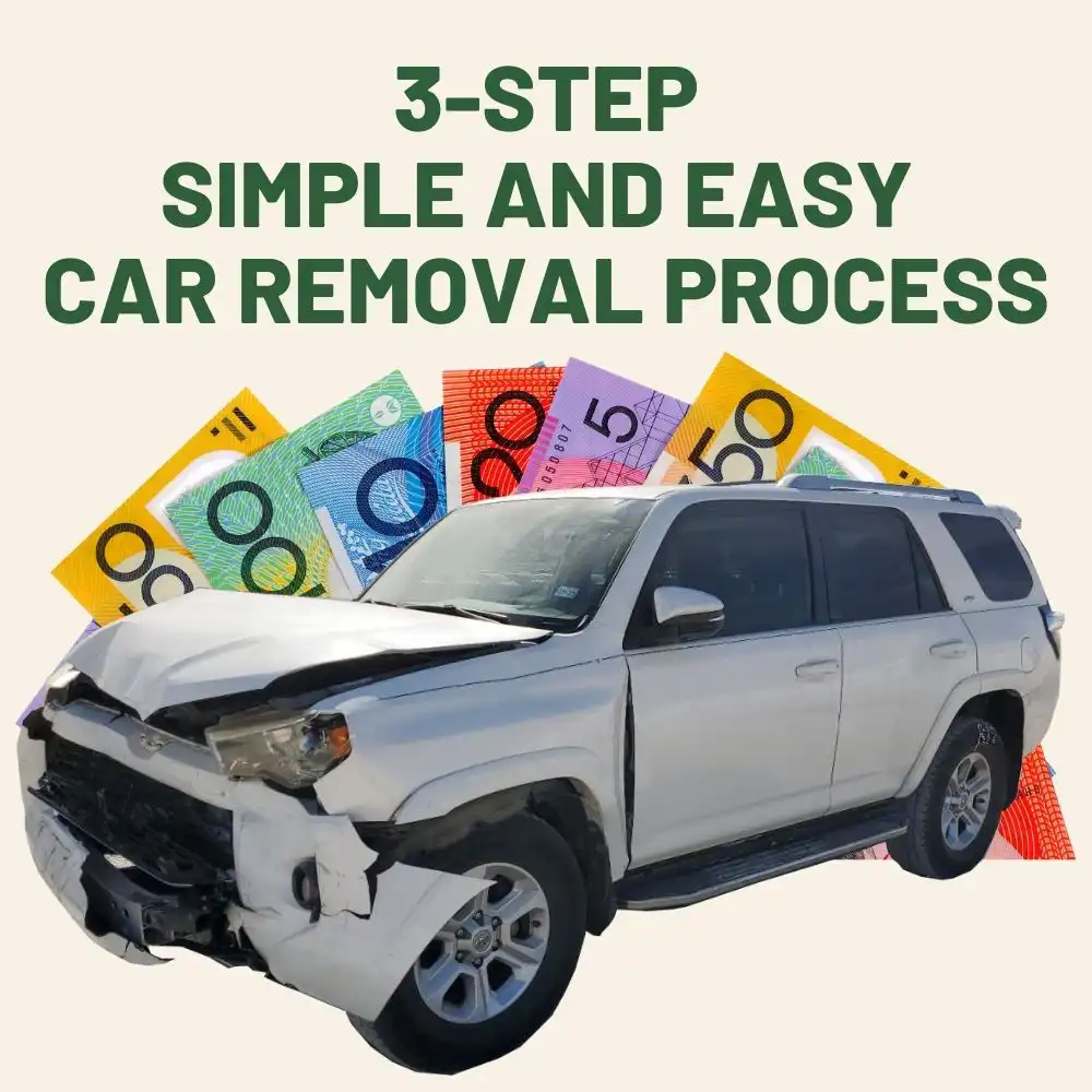 sell your Toyota car in just 3 simple and easy car removal process