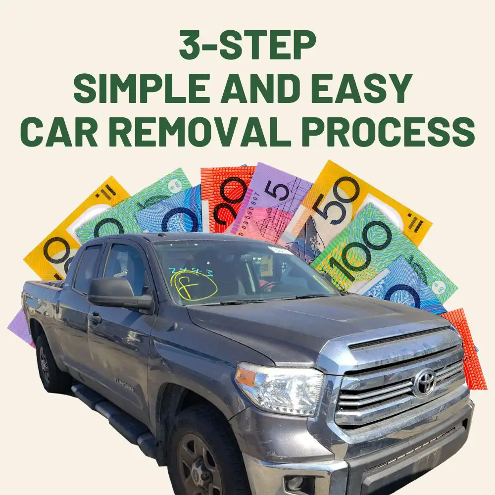 sell your Toyota in 3 simple and easy car removal process