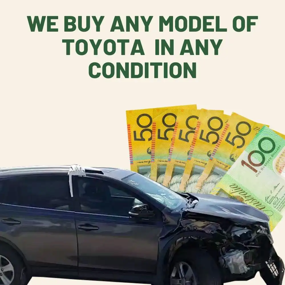 we buy any model of Toyota in any condition