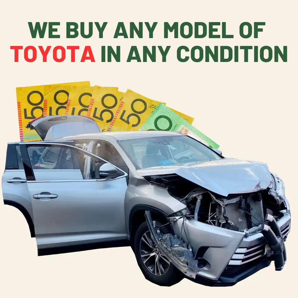 we buy any make or model of Toyota in any condition
