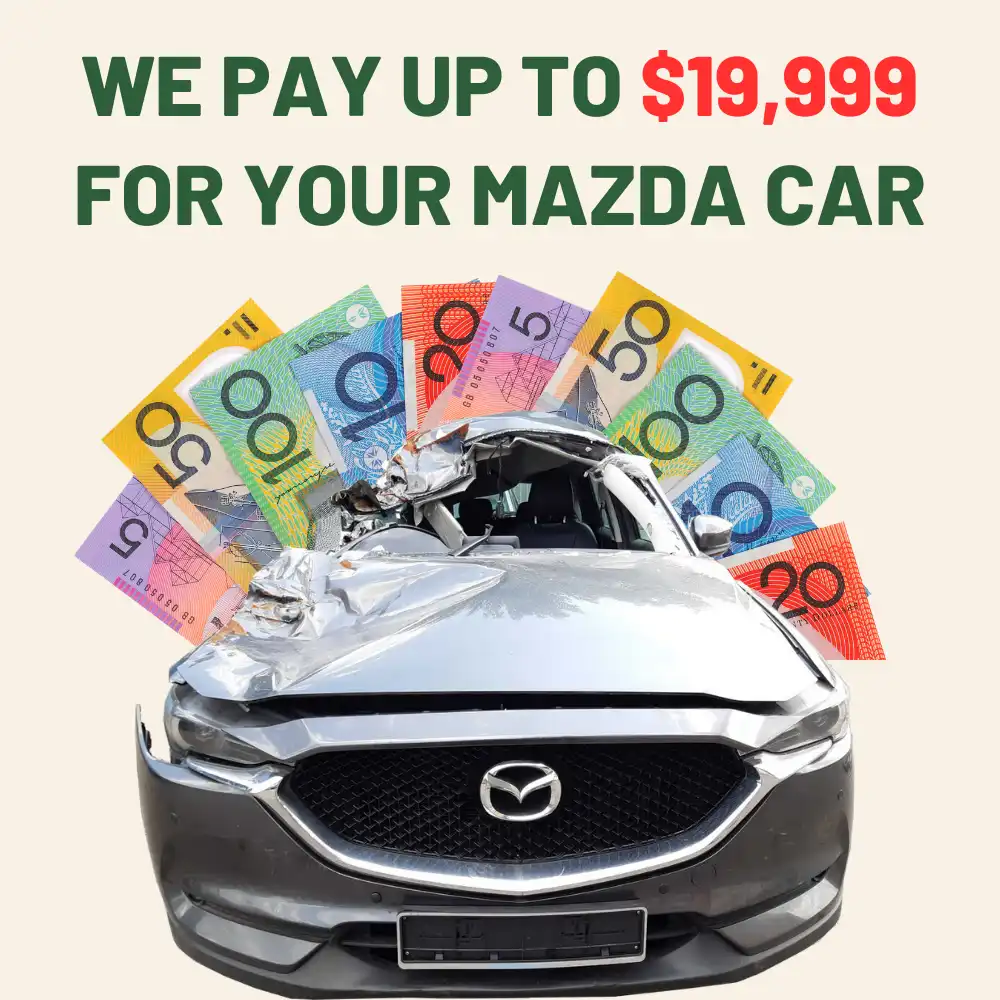 we pay up to $19,999 for your Mazda