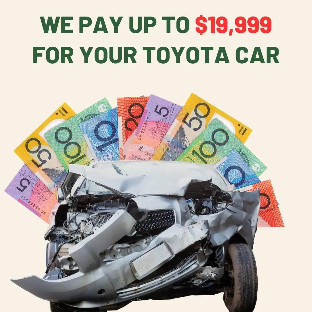 we pay up to 19999 for your Toyota car in Footscray