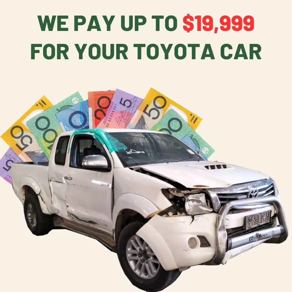 we pay up to 19999 for your Toyota in Sunshine