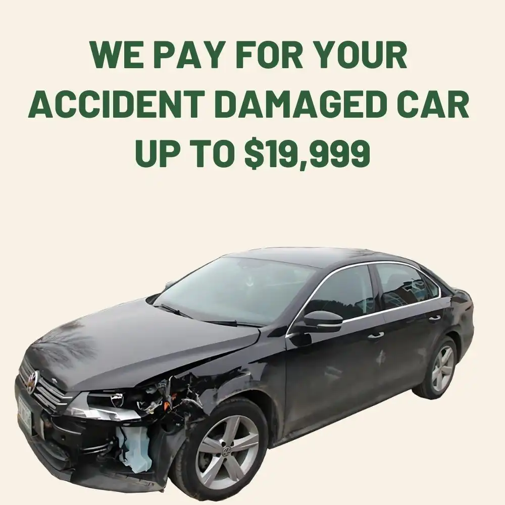 we pay up to 19999 for your accident damaged car