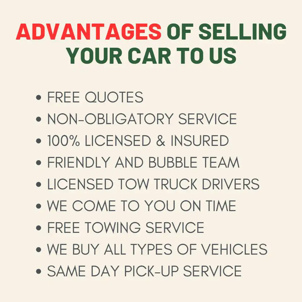 advantages of selling your car for top cash to Gold Car Removals