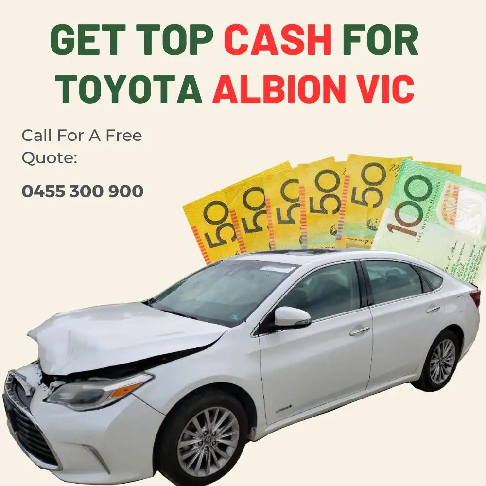 get top cash for Toyota Albion VIC