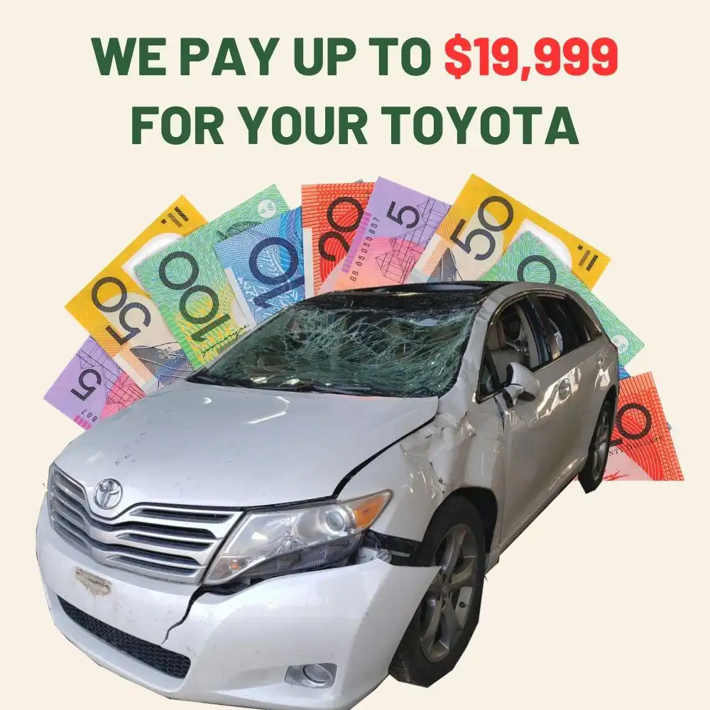 sell your Toyota and get up to 19999 dollars