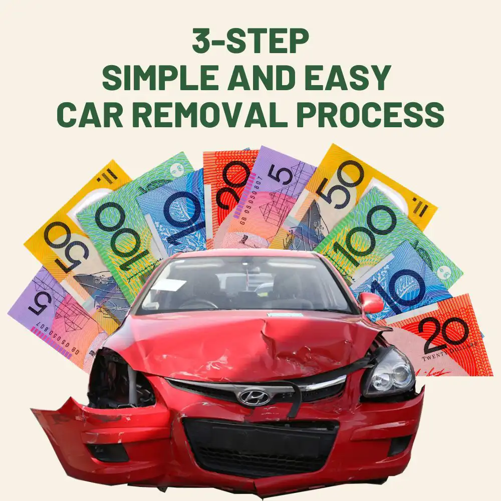sell your car in 3 simple and easy car removal process in Melbourne