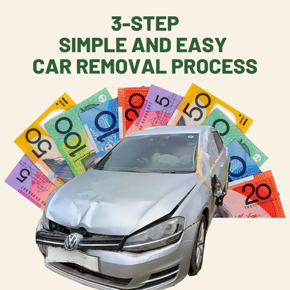 sell your car in 3 step simple and easy car removal process