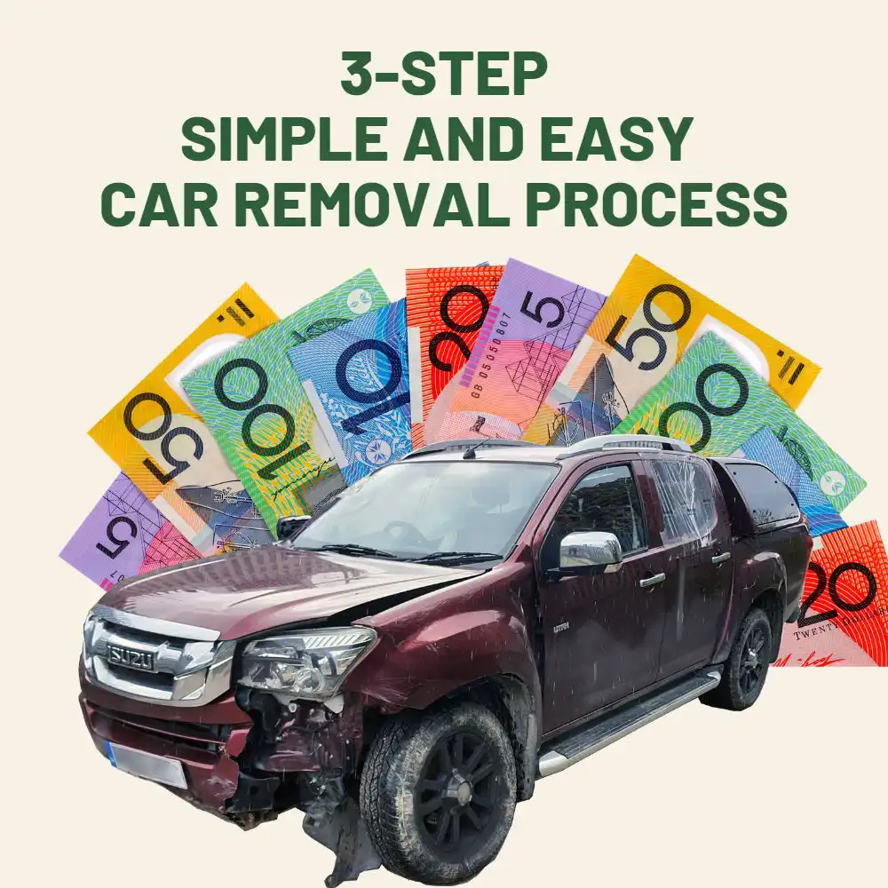 sell your in 3 step easy and simple car removal process