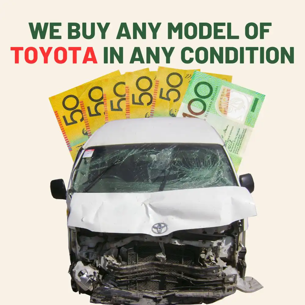 we buy any model of Toyota vehicles in any condition