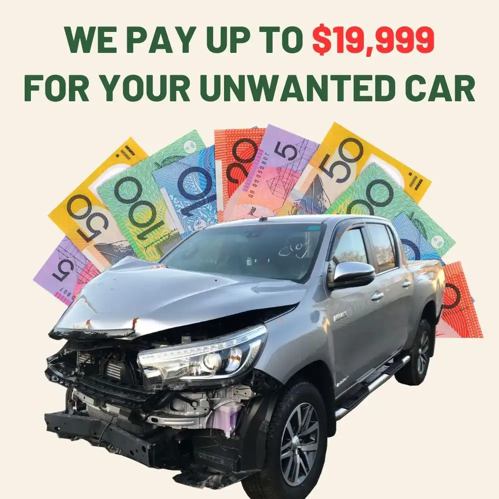 we pay up to 19999 for your unwanted car in Melbourne
