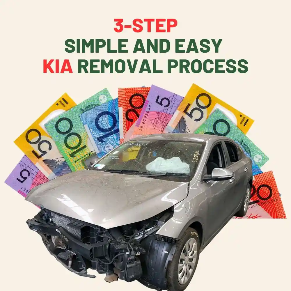 3 step simple and easy Kia removal process