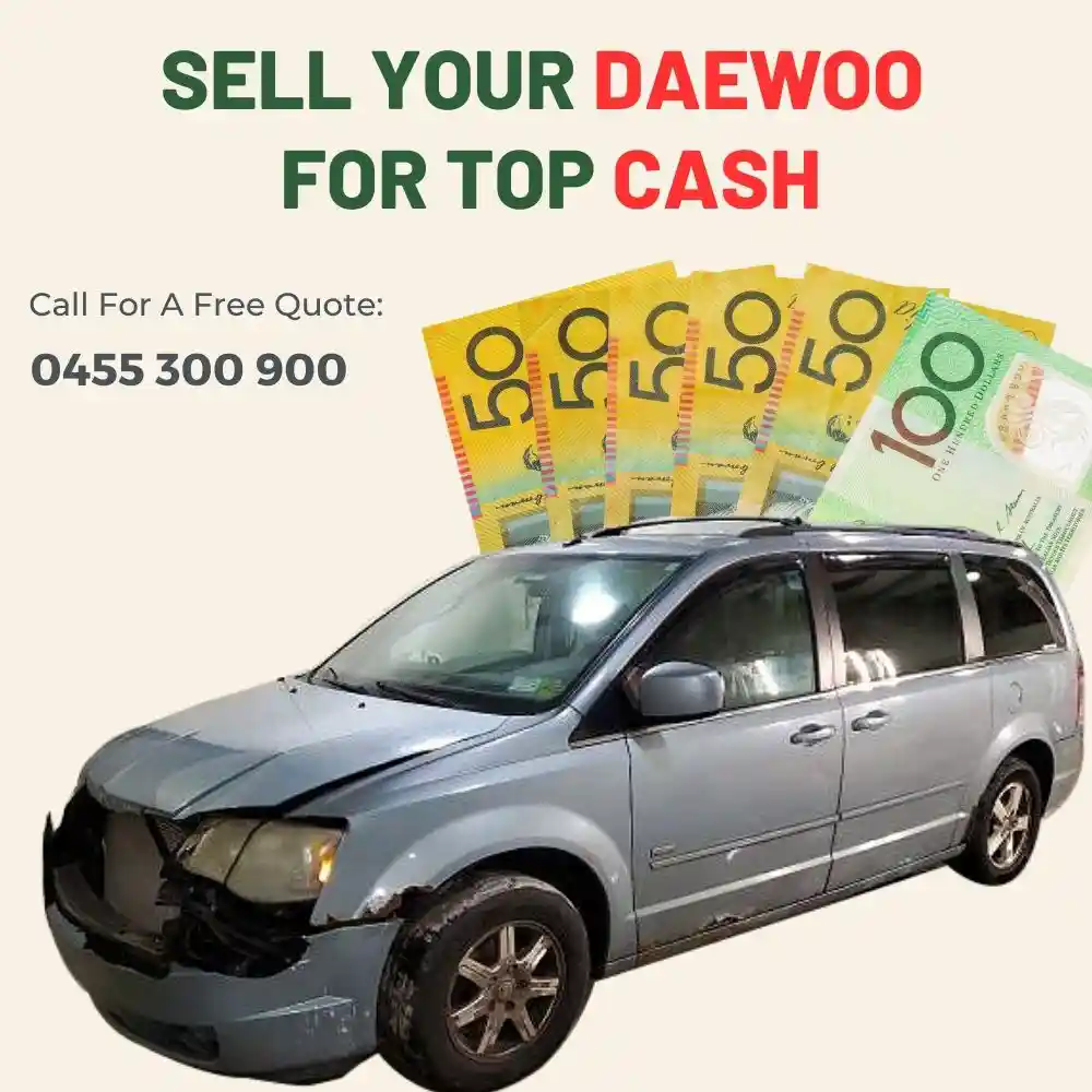 sell your Daewoo for top cash
