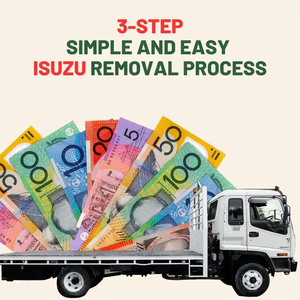 3 step simple and easy Isuzu removal process