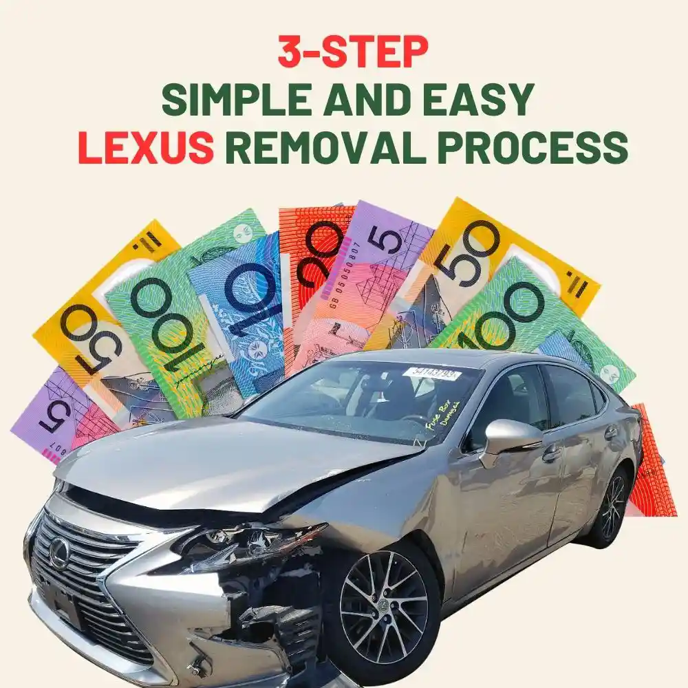 3 step simple and easy Lexus removal process