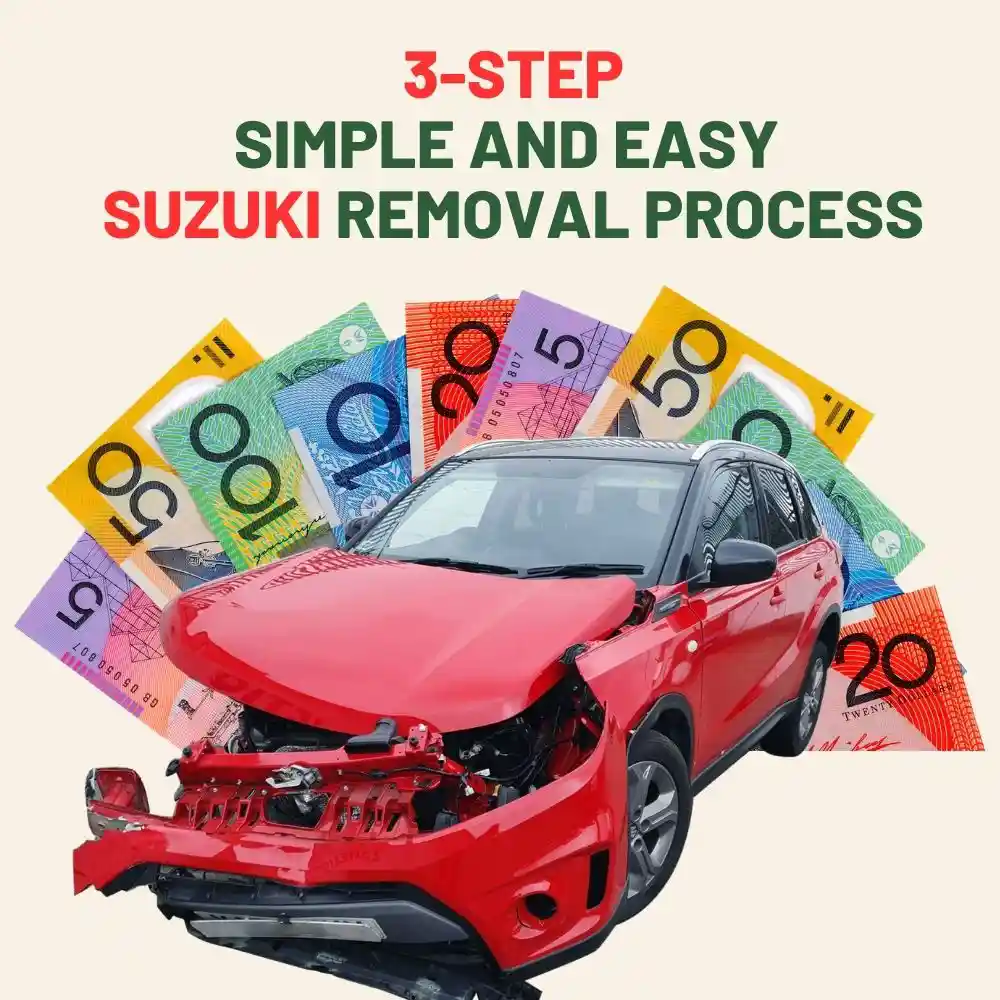 3 step simple and easy Suzuki removal process