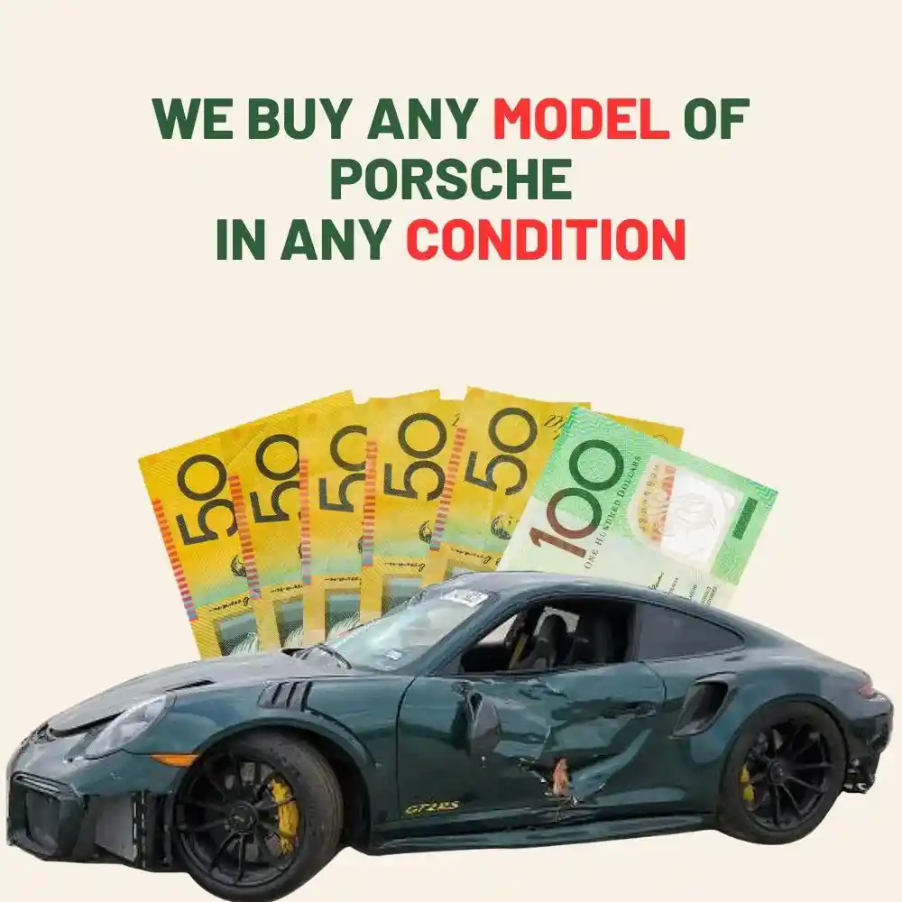 we buy any model of Porsche in any condition