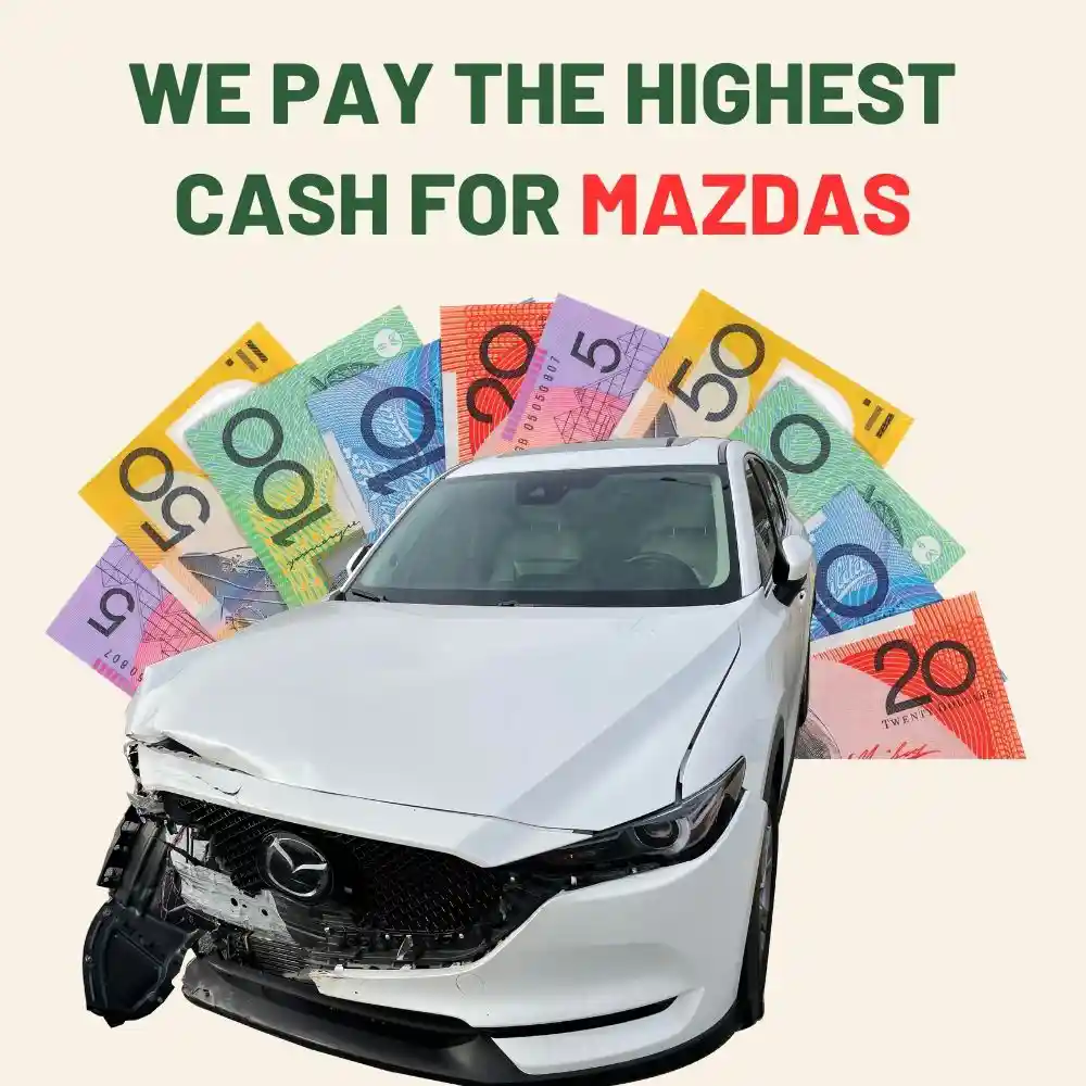 we pay the highest cash for Mazdas