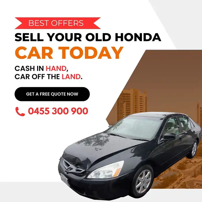 sell your Honda to our Honda car wreckers Melbourne
