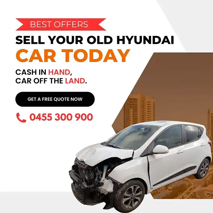 sell your car to our Hyundai Car Wreckers