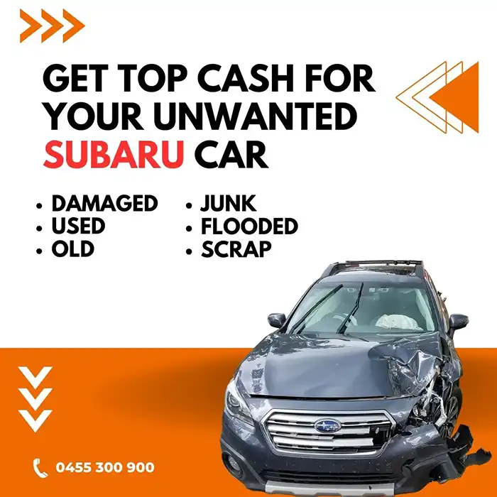 top cash for your unwanted Subaru car